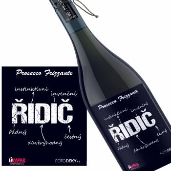 Víno Řidič – vlastnosti (Druh Vína: Prosecco)