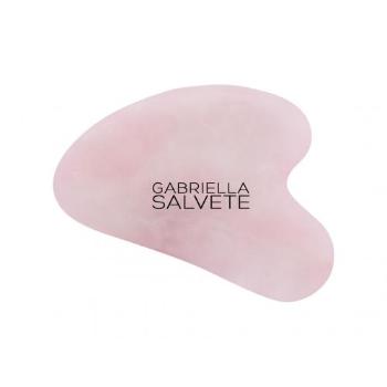 Gabriella Salvete Face Massage Stone Rose Quartz Gua Sha 1 ks masážní váleček a kámen pro ženy