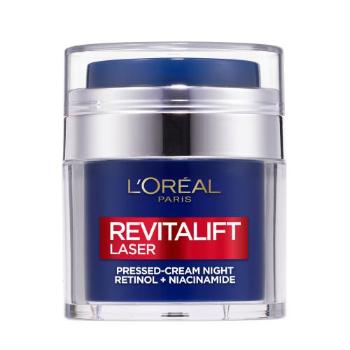 L'Oréal Paris Revitalift Laser Pressed-Cream Night Retinol + Niacinamide 50 ml noční pleťový krém na všechny typy pleti; proti vráskám