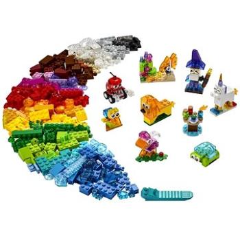 LEGO® Classic 11013 Průhledné kreativní kostky (5702016888720)