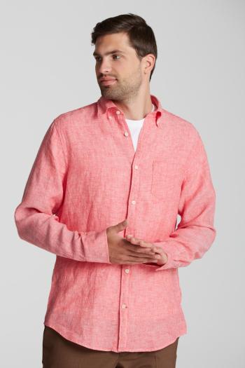 KOŠILE GANT D2.REG LINEN SHIRT BD růžová L