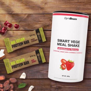 Smart Vege Meal Shake 500 g jahoda - GymBeam