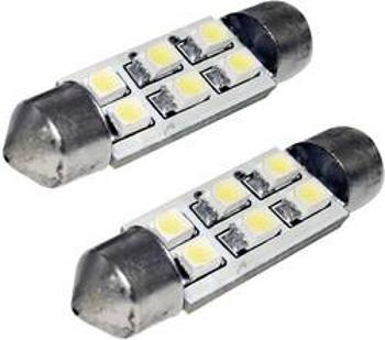 SMD LED sufitka Eufab, 13295, 1 W, S8.5, 41 mm, bílá, 2 ks