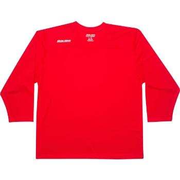 Bauer FLEX PRACTICE JERSEY SR Hokejový dres, červená, velikost XS/S