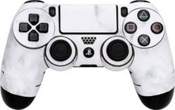 Software Pyramide Skin für PS4 Controller White Marble kryt PS4