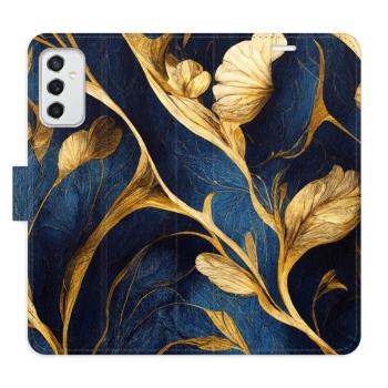 Flipové pouzdro iSaprio - GoldBlue - Samsung Galaxy M52 5G