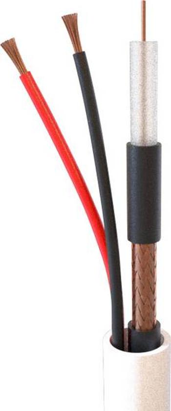 AV kabel ELAN 82271, 2 x 0.75 mm², bílá, metrové zboží