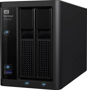 NAS server WD My Cloud™ Pro PR2100 WDBBCL0120JBK-EESN, 12 TB, Business Cloud