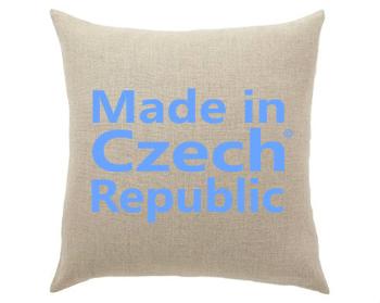 Lněný polštář Made in Czech republic