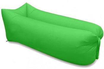 Nafukovací vak Sedco Sofair Pillow LAZY černý - Zelená