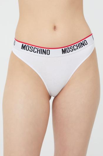 Kalhotky Moschino Underwear bílá barva