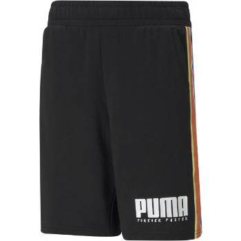 Puma ALPHA TAPE SHORTS Chlapecké sportovní šortky, černá, velikost 116