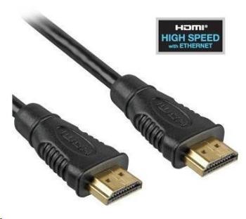 PREMIUMCORD Kabel HDMI - HDMI 0, 5m (v1.4, 3D, zlacené kontakty, stíněný)