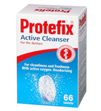 Protefix Aktivní čistící tablety na zubní protézu 66 ks