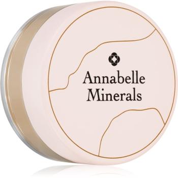 Annabelle Minerals Coverage Mineral Foundation minerální pudrový make-up pro dokonalý vzhled odstín Golden Sand 4 g