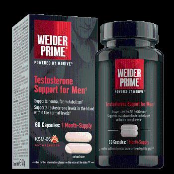 Weider Prime Testosterone Support for Men 60 kapslí