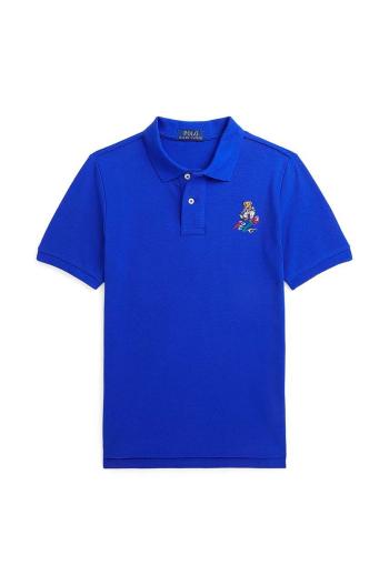 Dětská bavlněná polokošile Polo Ralph Lauren