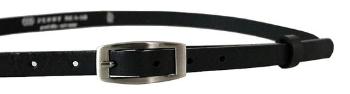 Penny Belts Dámský kožený opasek 15-2-63 black 95 cm