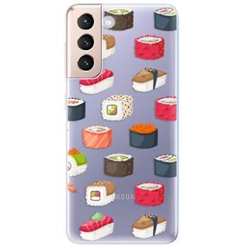 iSaprio Sushi Pattern pro Samsung Galaxy S21 (supat-TPU3-S21)