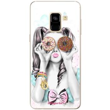 iSaprio Donuts 10 pro Samsung Galaxy A8 2018 (donuts10-TPU2-A8-2018)