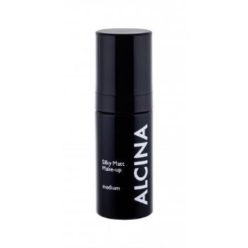 ALCINA Silky Matt SPF15 30 ml make-up pro ženy Light na všechny typy pleti