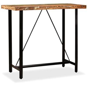 Barový stůl masivní recyklované dřevo 120x60x107 cm (245440)