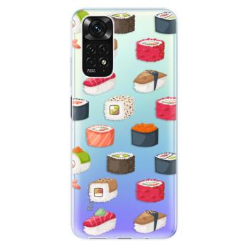 Odolné silikonové pouzdro iSaprio - Sushi Pattern - Xiaomi Redmi Note 11 / Note 11S