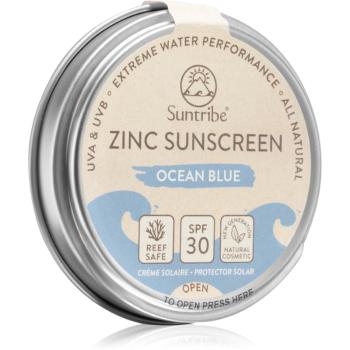 Suntribe Zinc Sunscreen minerální ochranný krém na obličej a tělo SPF 30 Ocean Blue 45 g
