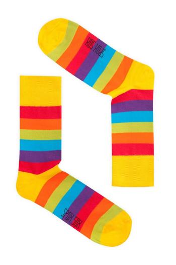 Unisex vícebarevné ponožky Rainbow