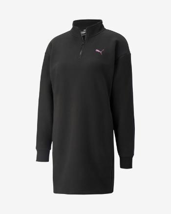 Puma CYBER Sweat Šaty Černá