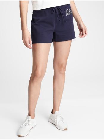 Modré dámské kraťasy GAP Logo v heritage short