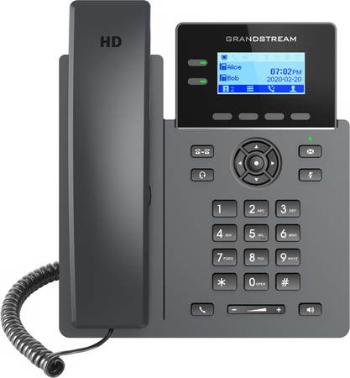 Grandstream GRP2602 SIP telefon, 2,21" LCD podsv. displej, 4 SIP účty, 2x100Mbit port, GRP2602