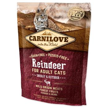 CARNILOVE Reindeer Adult Cats Energy and Outdoor 400 g