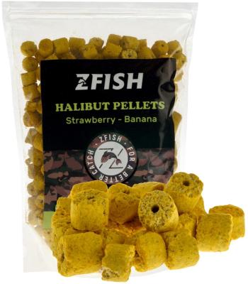 Zfish pelety halibut pellets strawberry banana 1 kg - 20 mm