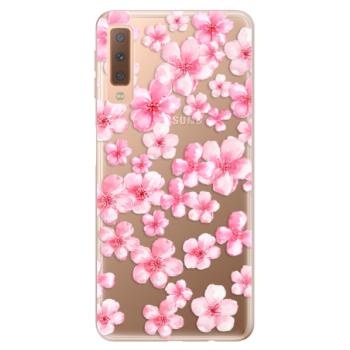 Odolné silikonové pouzdro iSaprio - Flower Pattern 05 - Samsung Galaxy A7 (2018)