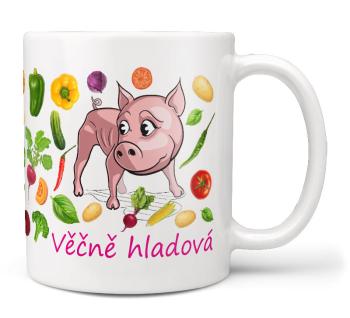 Hrnek Věčně hladová – zelenina (Náplň hrníčku: Žádná)