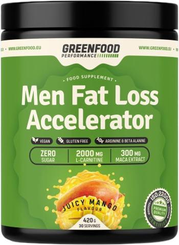 GreenFood Nutrition GreenFood Performance Men Fat Loss Accelerator Mango 420 g