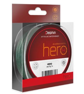 Delphin splétaná šňůra hero-průměr 0,12 mm / nosnost 8,2 kg / návin 300 m