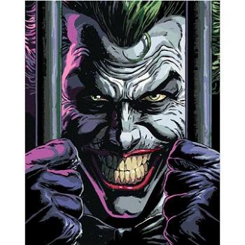 Zuty - Joker za mřížemi (batman), 40×50 cm (HRAwlmal205nad)