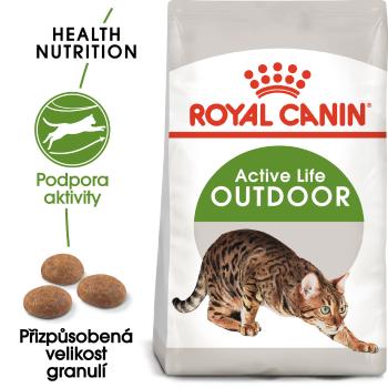 Royal Canin OUTDOOR - granule pro kočky s častým pohybem venku - 2kg