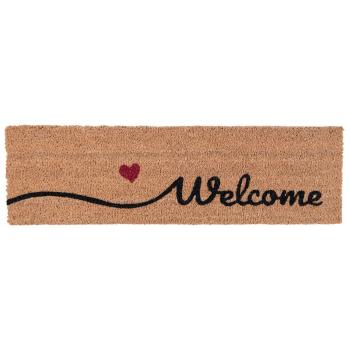 Kokosová rohožka Welcome - 75*22*2 cm MC128