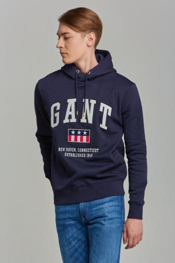 MIKINA GANT D2. GANT TAG SWEAT HOODIE modrá XL