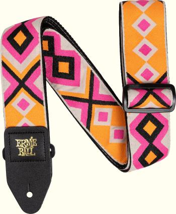 Ernie Ball Classic Jacquard Guitar/Bass Strap Kytarový pás Electric Diamond