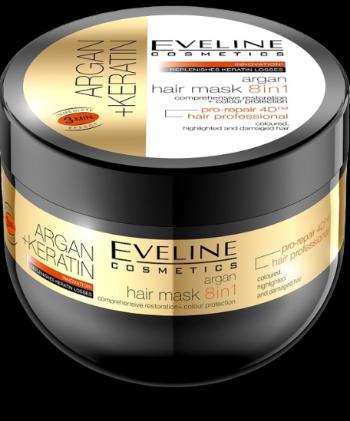 Eveline Argan + Keratin maska na vlasy 8v1 300 ml