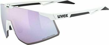 UVEX Pace Perform Small CV White Mat/Mirror Pink Cyklistické brýle