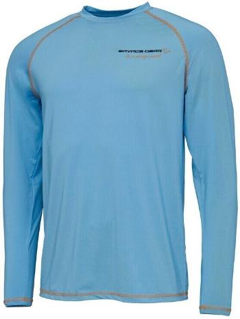 Savage Gear Tričko Aqua UV Long Sleeve Tee Bonnie Blue S