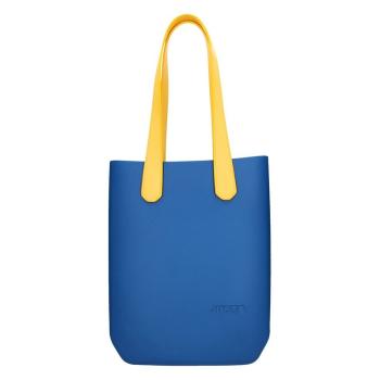 Dámská trendy kabelka Justo J-High - modro-žlutá