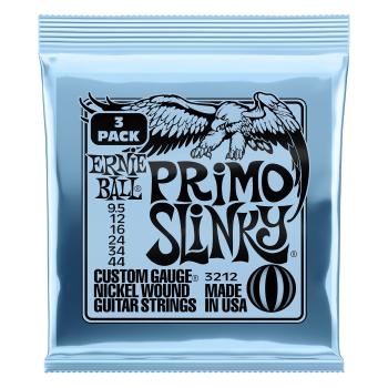 Ernie Ball Nickel Wound Primo Slinky 3 Pack