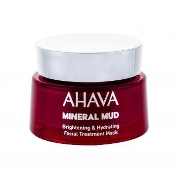 AHAVA Mineral Mud Brightening & Hydrating 50 ml pleťová maska na všechny typy pleti; na rozjasnění pleti; výživa a regenerace pleti