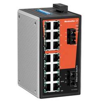 Průmyslový ethernetový switch Weidmüller, IE-SW-VL16-14TX-2SC